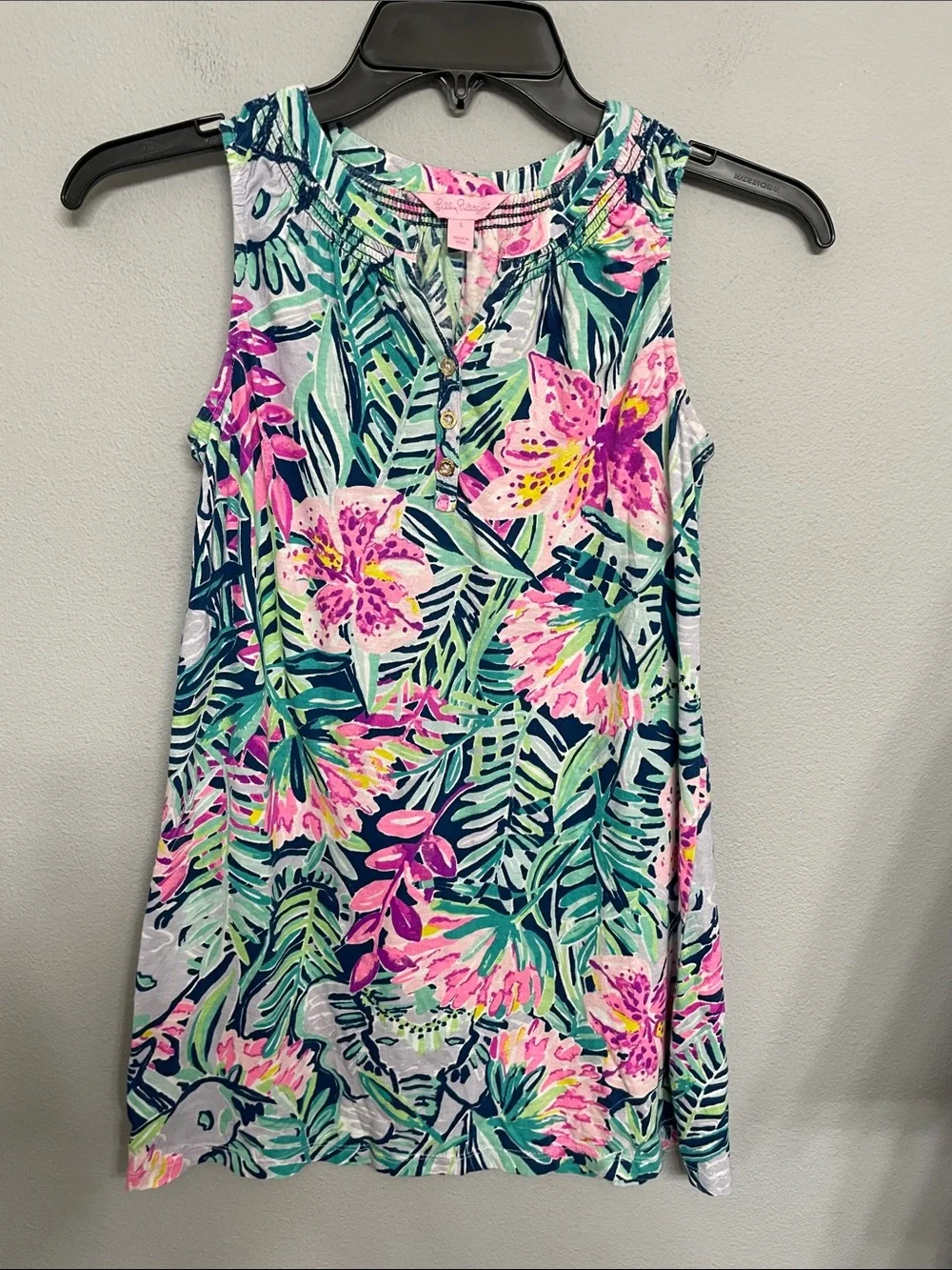 Lilly Pulitzer Girls Mini Essie Dress Slathouse Soiree Size Large L 10